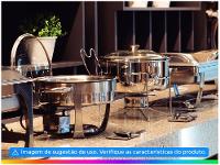 Rechaud Inox 7L Tramontina 61042200 4 Peças - 3