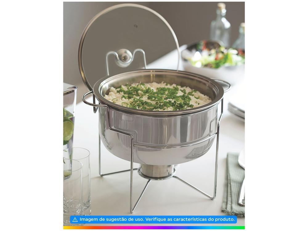 Rechaud Inox 4,3L Tramontina 61041200 4 Peças - 2