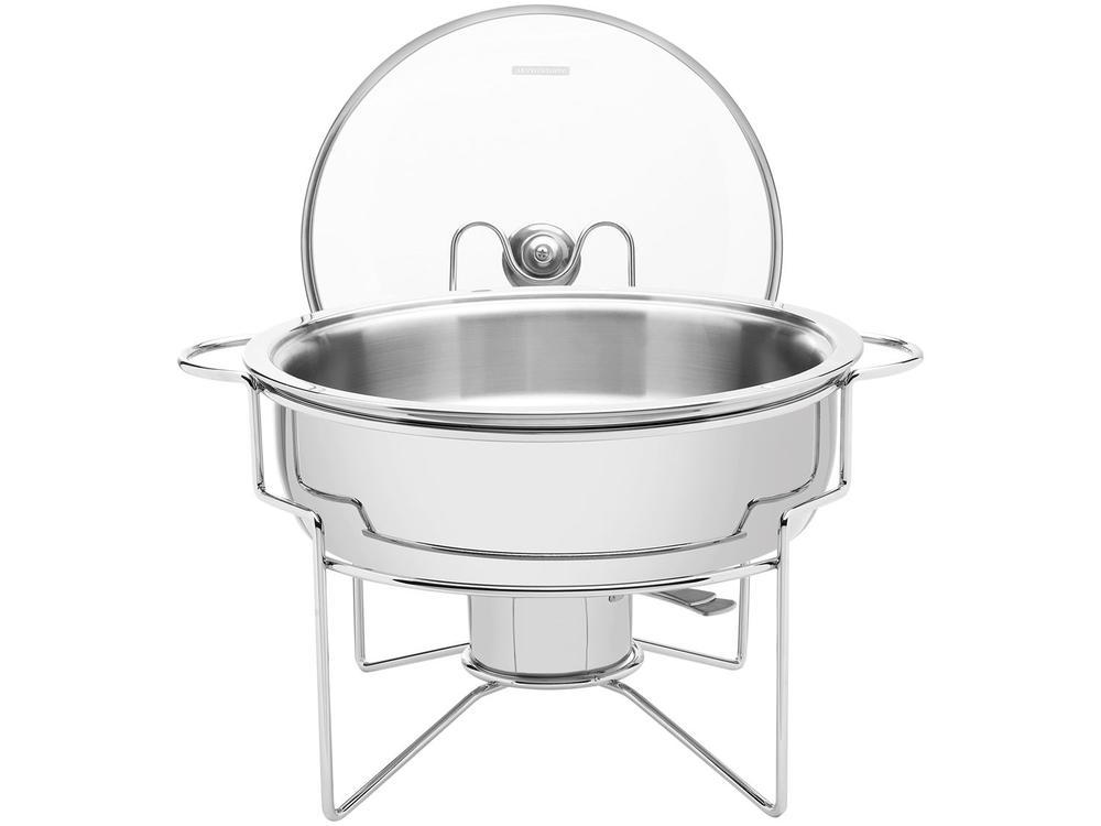 Rechaud Inox 4,3L Tramontina 61041200 4 Peças - 4