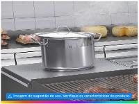 Tampa de Panela Inox Tramontina Professional Avulsa 50cm - 3