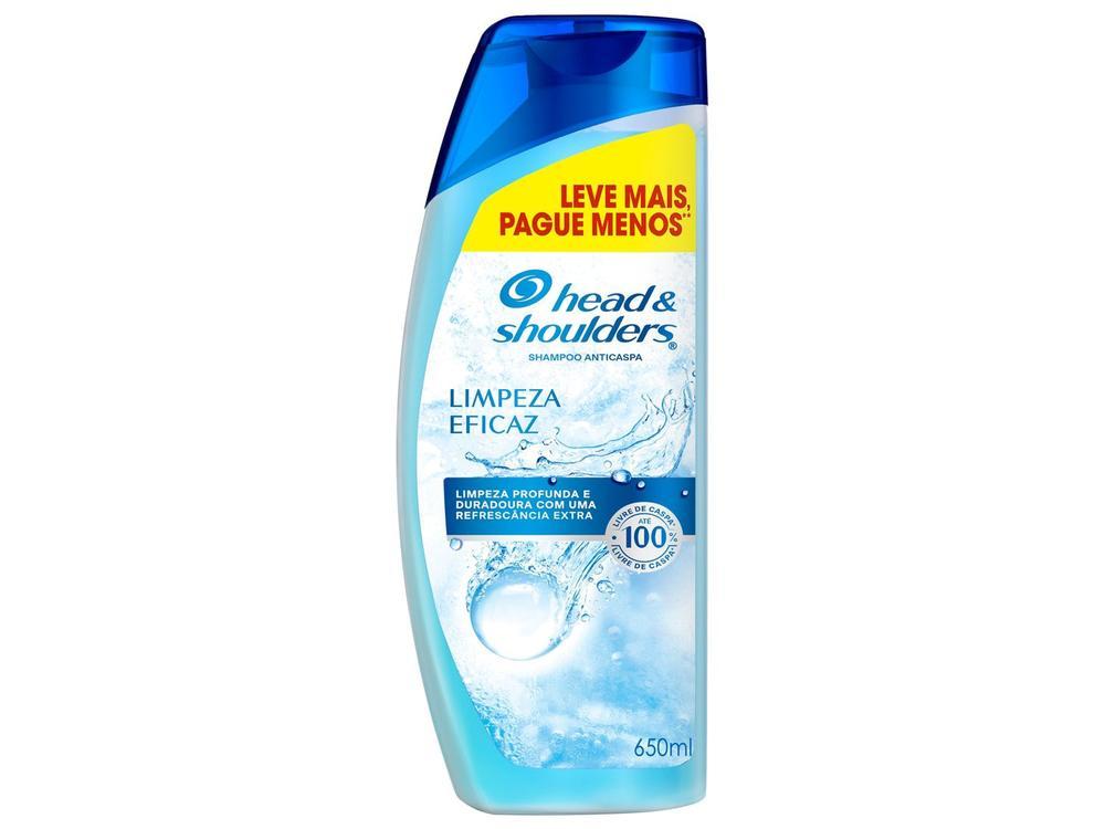 Shampoo Anticaspa Head & Shoulders Limpeza Eficaz 650ml - 1