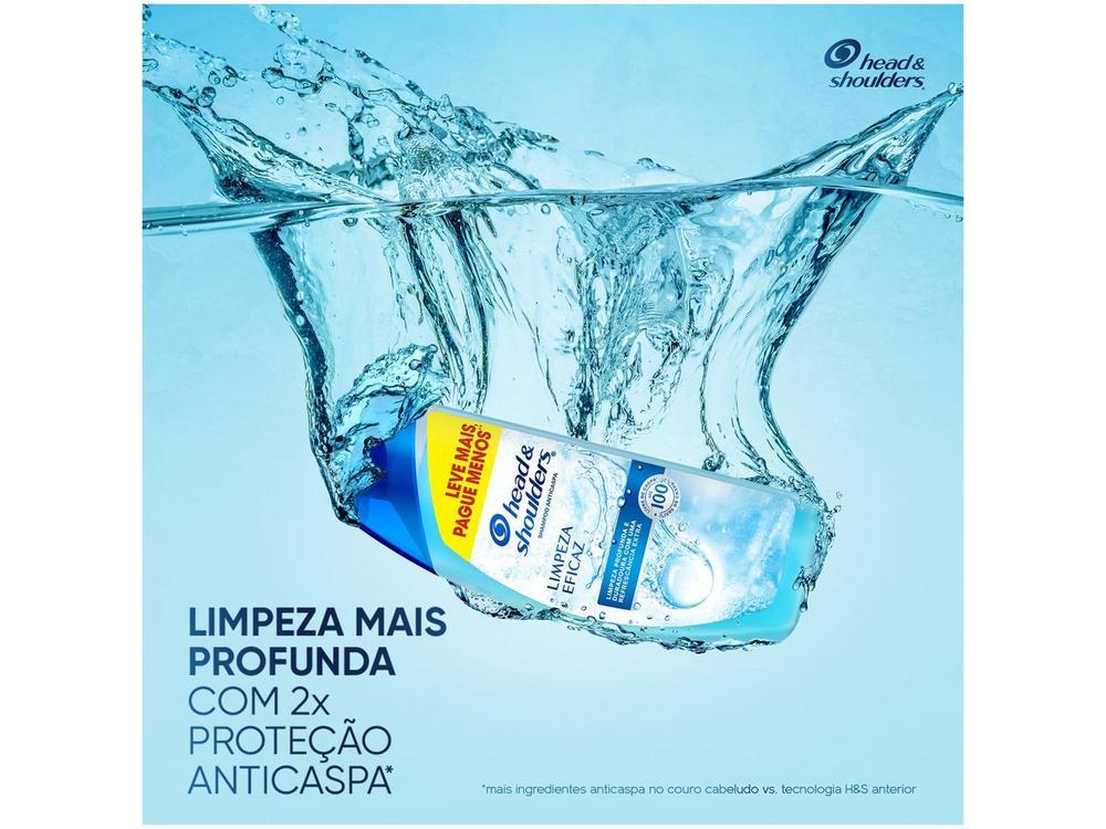 Shampoo Anticaspa Head & Shoulders Limpeza Eficaz 650ml - 3
