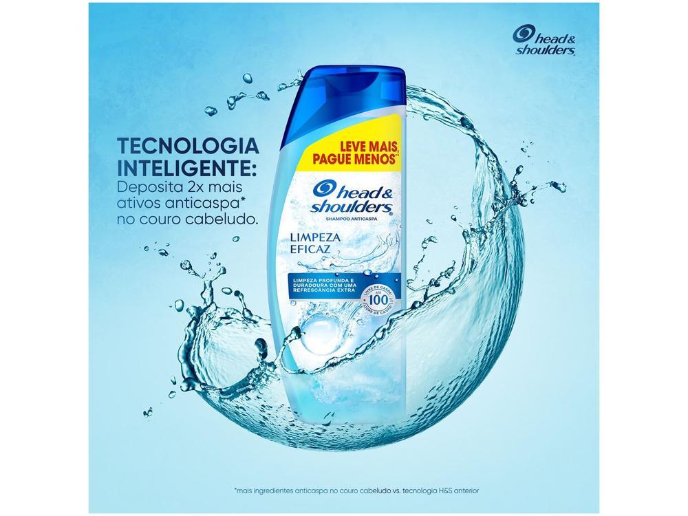 Shampoo Anticaspa Head & Shoulders Limpeza Eficaz 650ml - 4