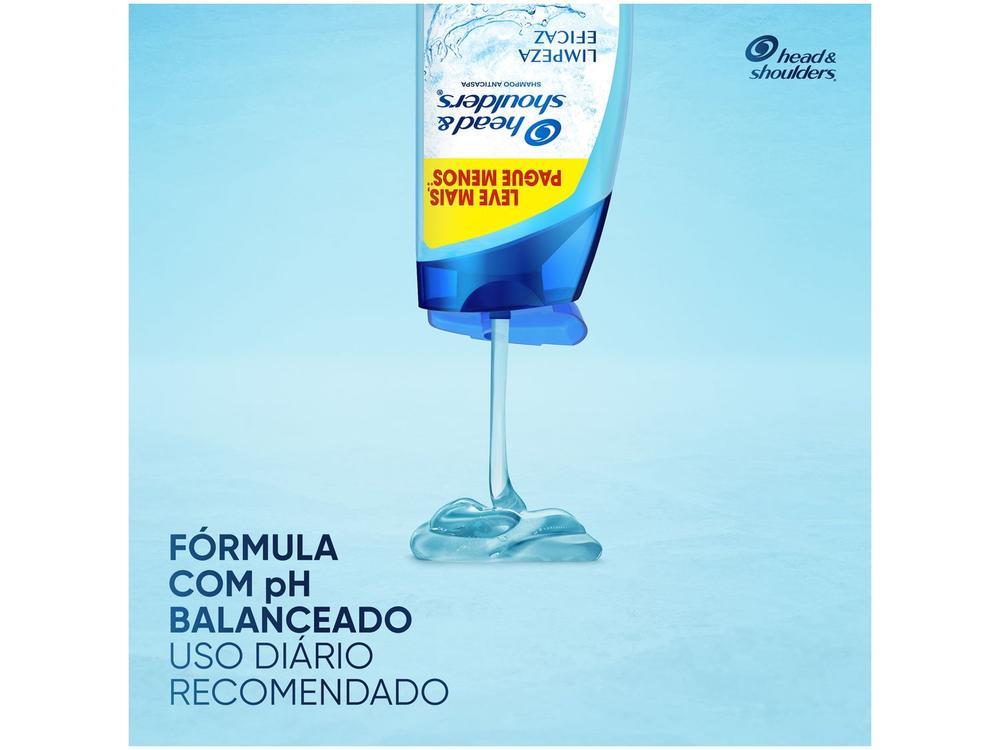 Shampoo Anticaspa Head & Shoulders Limpeza Eficaz 650ml - 6