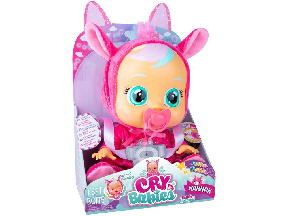 Boneca Crybabies Hannah que Chora com Acessórios - 5