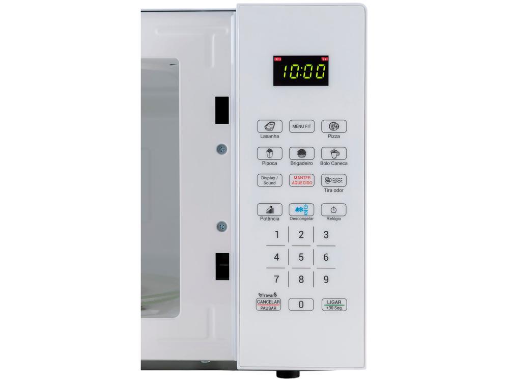 Micro-ondas Philco 20L Multifunções Limpa Fácil PMO23BB Branco - 9