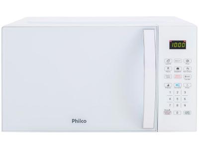 Micro-ondas Philco 20L Multifunções Limpa Fácil PMO23BB Branco