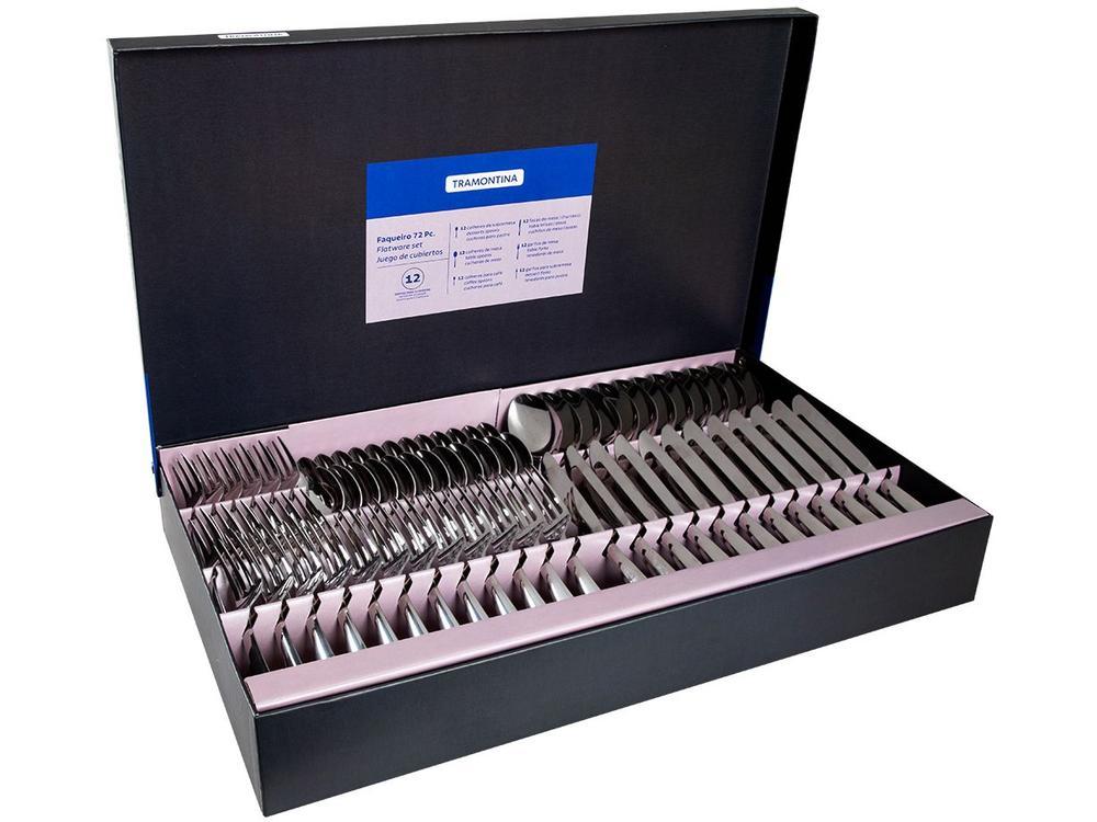 Faqueiro Tramontina Inox 72 Peças para Churrasco Berlin Brilho 66934154 - 3