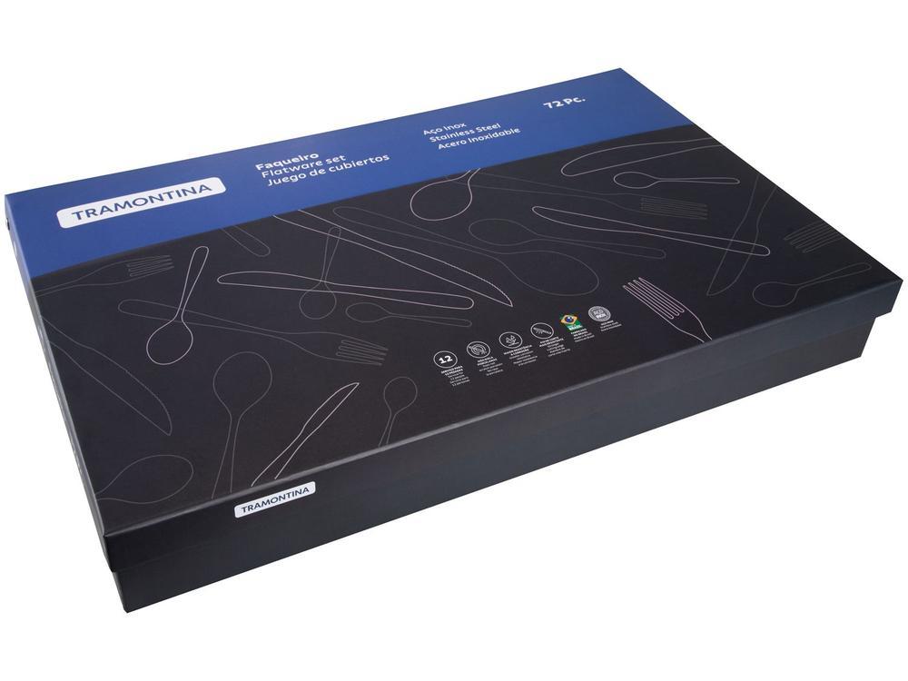 Faqueiro Tramontina Inox 72 Peças para Churrasco Berlin Brilho 66934154 - 4