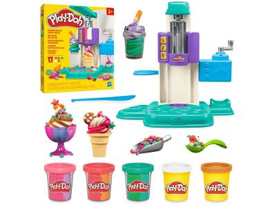 Massinha Play Doh Sorveteria Colorida Hasbro