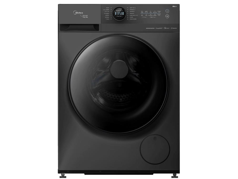 Lava e Seca Midea 13kg HealthGuard Smart Inverter Água Fria e Quente Titanium - 1