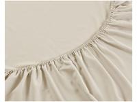 Jogo de Cama Solteiro de Poliéster Jolitex 300 Fios Toque de Seda Bege 2 Peças - 5