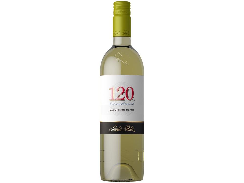 Vinho Branco Seco Santa Rita 120 Reserva Especial Chile 750ml - 5