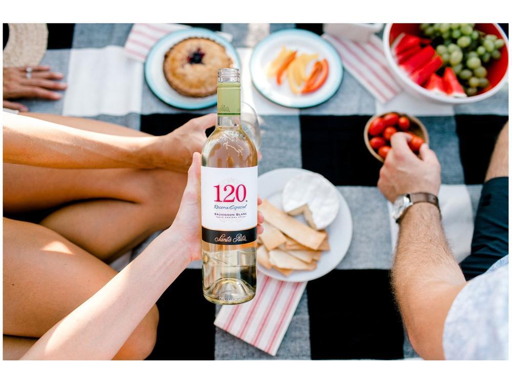 Vinho Branco Seco Santa Rita 120 Reserva Especial Chile 750ml - 7