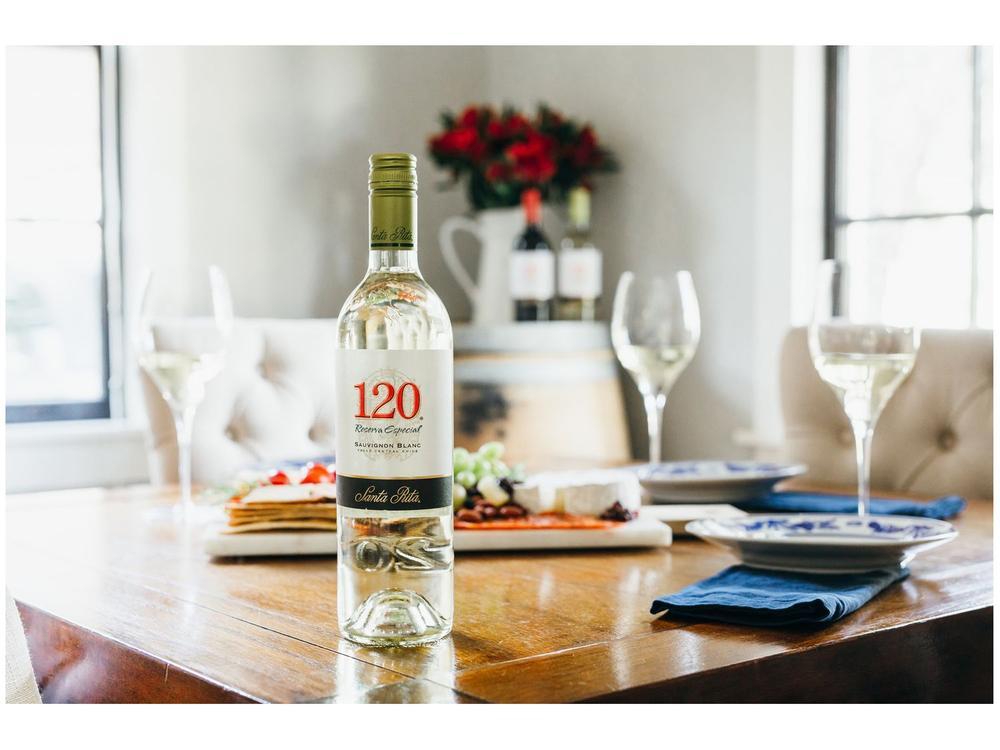 Vinho Branco Seco Santa Rita 120 Reserva Especial Chile 750ml - 4