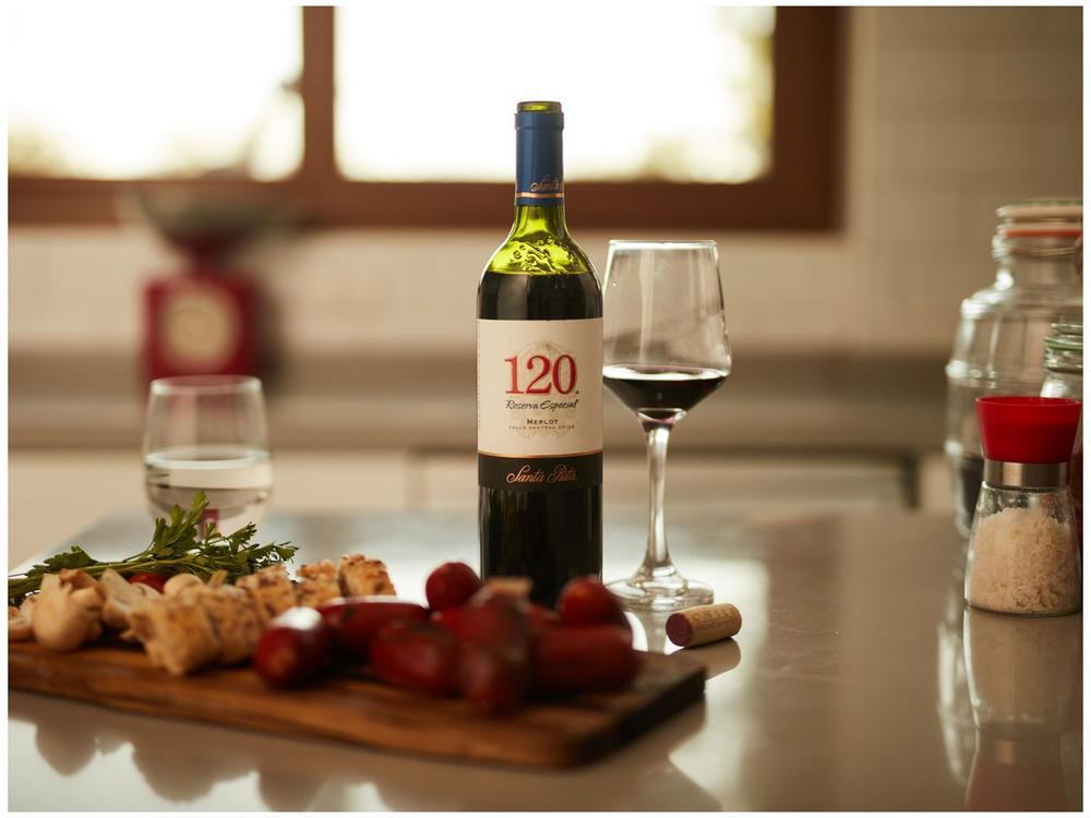 Vinho Tinto Seco 120 Reserva Especial Merlot Chile 750ml - 6