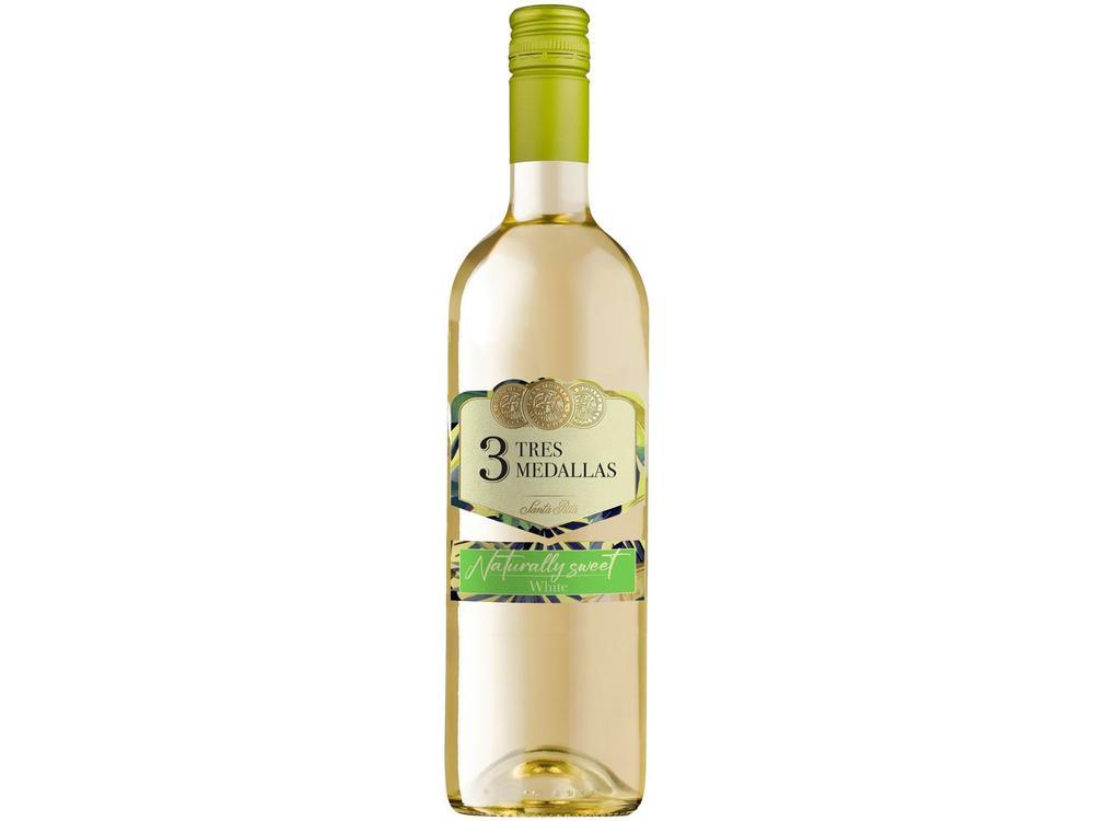 Vinho Branco Doce Santa Rita Tres Medallas Chile 750ml - 1