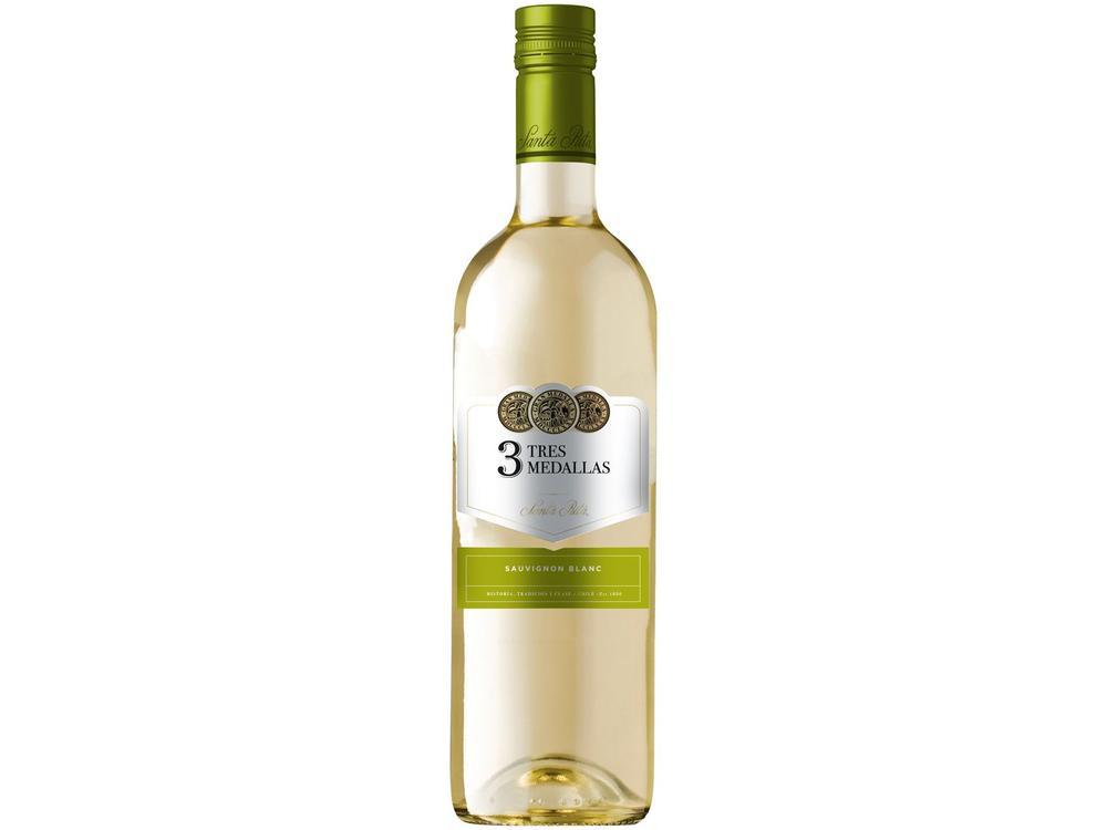 Vinho Branco Seco Santa Rita Tres Medallas Chile 750ml - 4
