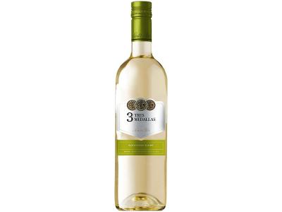 Vinho Branco Seco Santa Rita Tres Medallas Chile 750ml