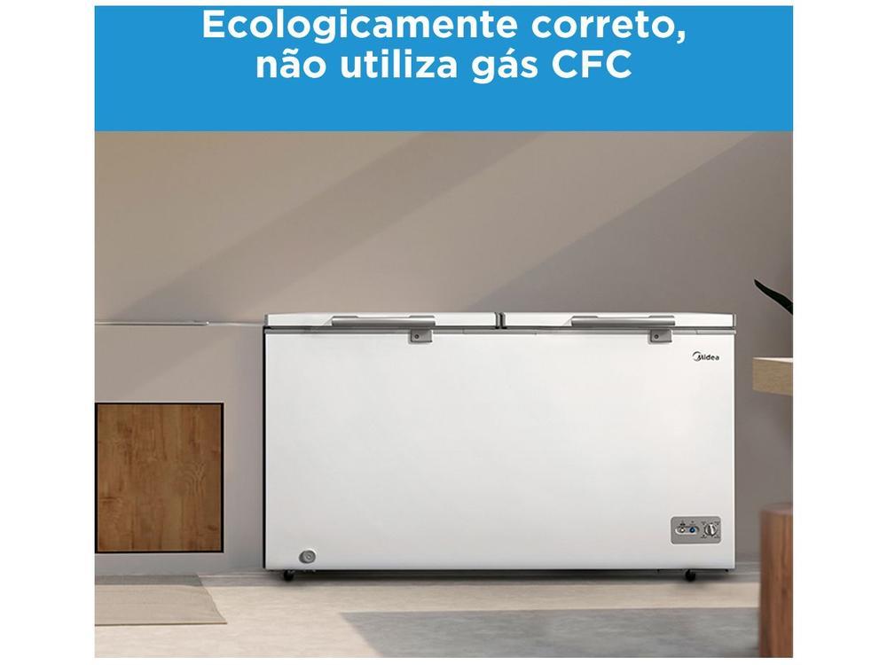 Freezer Horizontal Midea 2 Portas 362L MDRC522FZD012 - 8