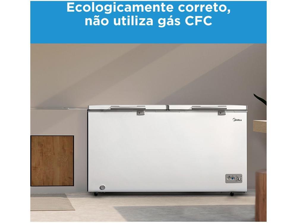 Freezer Horizontal Midea 2 Portas 362L MDRC522FZD011 - 8