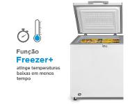 Freezer Horizontal Midea 2 Portas 362L MDRC522FZD011