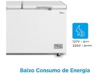 Freezer Horizontal Midea 2 Portas 362L MDRC522FZD011 - 6