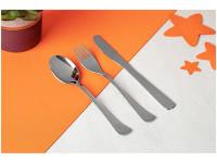 Kit Talher Infantil Tramontina Animais Baby Friends Inox 5 Peças - 3