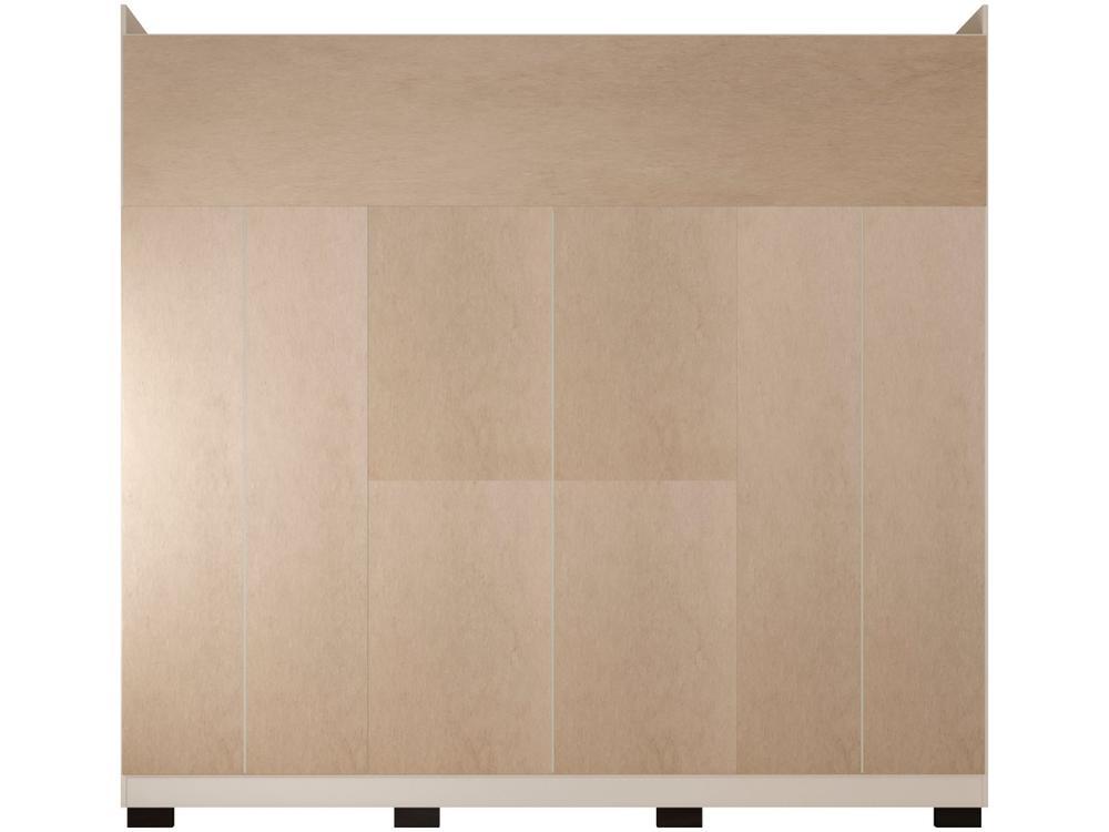 Guarda-roupa Casal 6 Portas 4 Gavetas Araplac Lisboa - 8