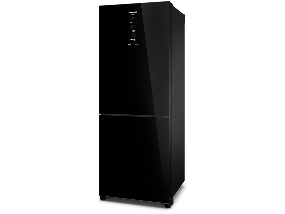 Geladeira/Refrigerador Panasonic Frost Free Duplex Inverse Black Glass 450L BB65 - 3
