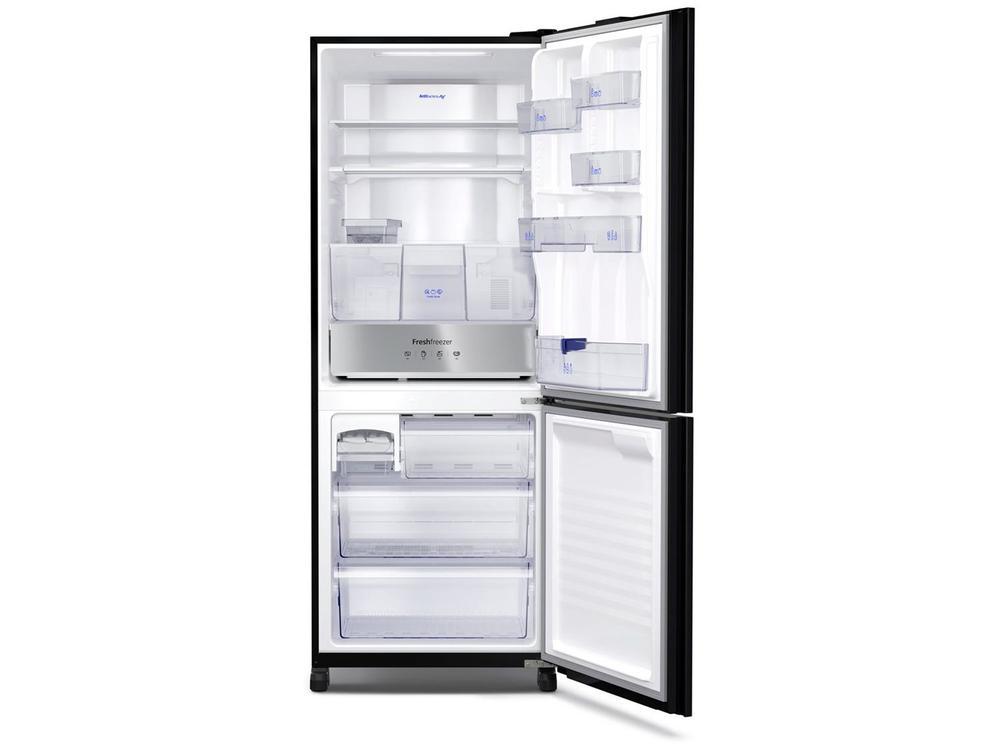 Geladeira/Refrigerador Panasonic Frost Free Duplex Inverse Black Glass 450L BB65 - 6