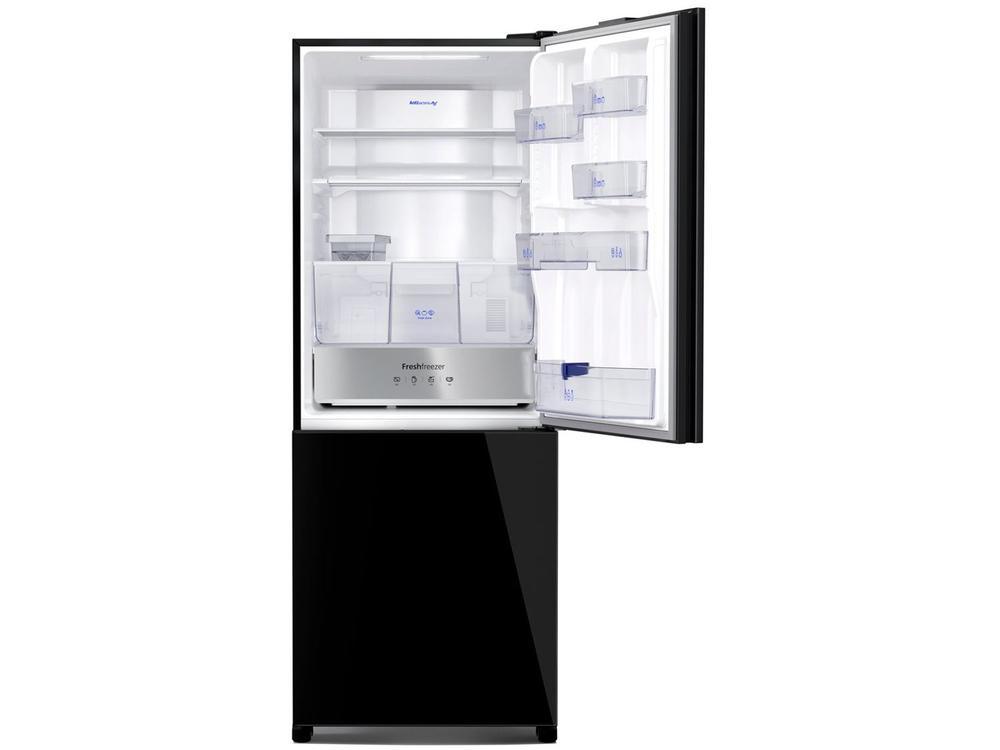 Geladeira/Refrigerador Panasonic Frost Free Duplex Inverse Black Glass 450L BB65 - 7