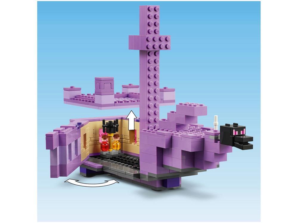 LEGO Minecraft O Dragão Ender e Navio do End - 5