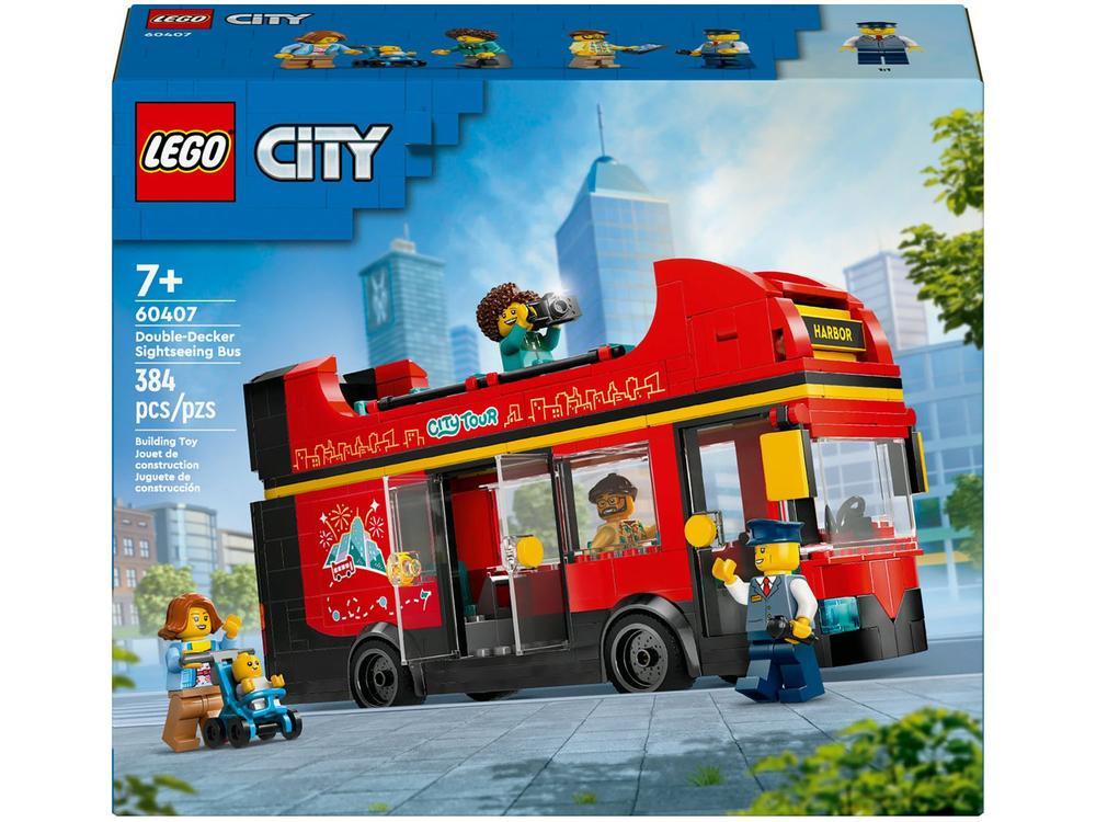 LEGO City Ônibus Panorâmico Vermelho - 8
