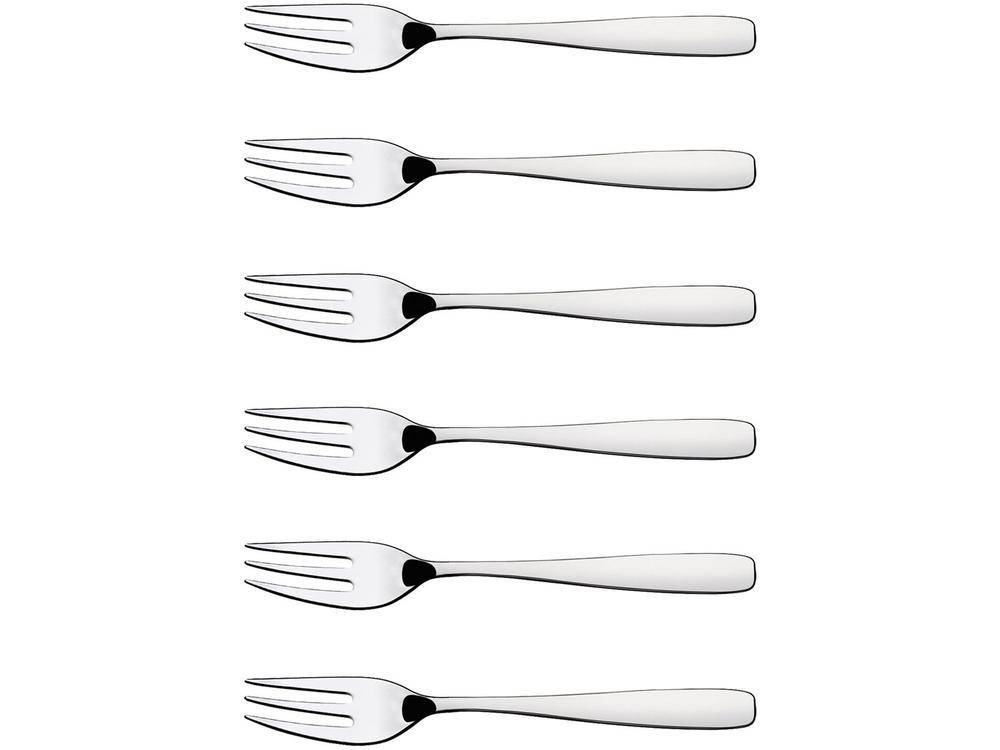 Jogo de Garfos para Torta Tramontina Aço Inox Amazonas 63960147 6 Peças - 1