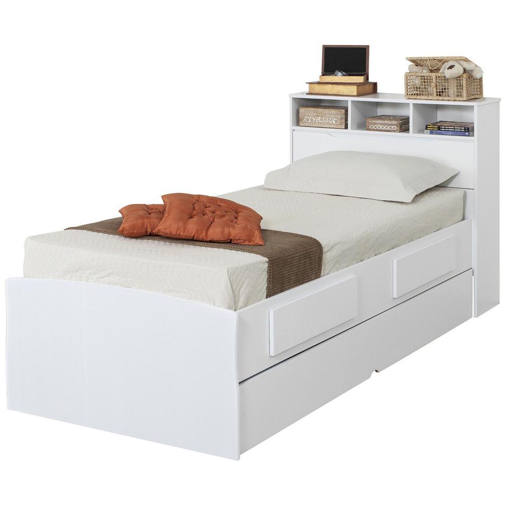 Cama Solteiro Baú 2 Gavetas Conquista Móveis Ravena - 9