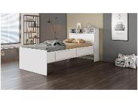 Cama Solteiro Baú 2 Gavetas Conquista Móveis Ravena - 2