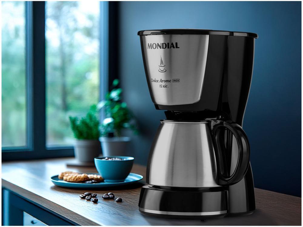 Cafeteira Elétrica Mondial Dolce Arome Jarra Inox - 2