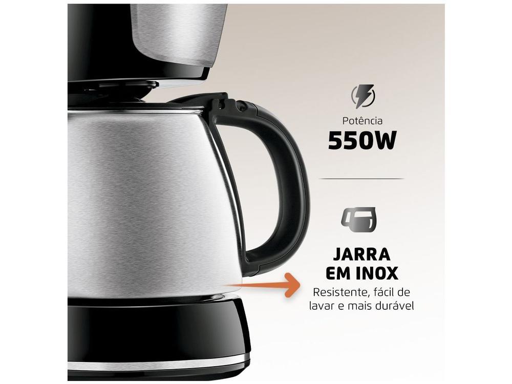 Cafeteira Elétrica Mondial Dolce Arome Jarra Inox - 6