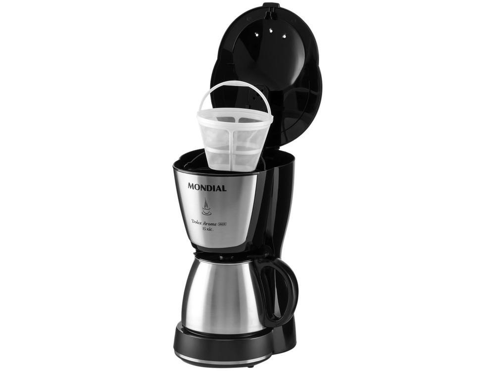 Cafeteira Elétrica Mondial Dolce Arome Jarra Inox - 8