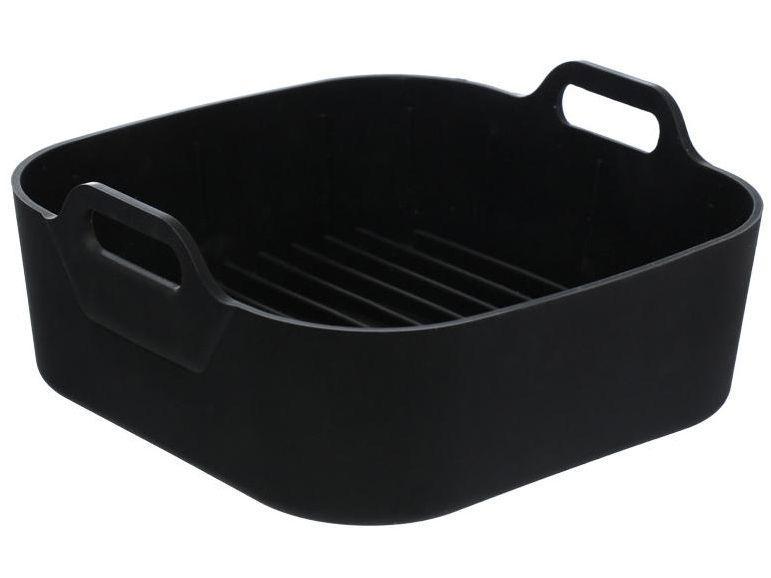 Forma para Air Fryer de Silicone Quadrada Antiaderente com Alças Hauskraft - 1