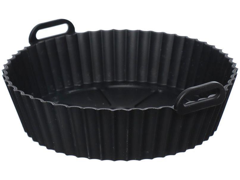 Forma para Air Fryer de Silicone Antiaderente com Alças 20cm Hauskraft - 1