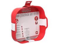 Forma para Air Fryer de Silicone Quadrada Antiaderente com Alças Hauskraft - 2