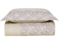 Colcha Solteiro Karsten 100% Algodão Justine Branco e Verde 2 Peças - 1