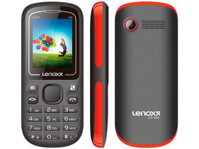 Celular Simples Lenoxx CX904_PV 2G Dual Chip 32MB Desbloqueado