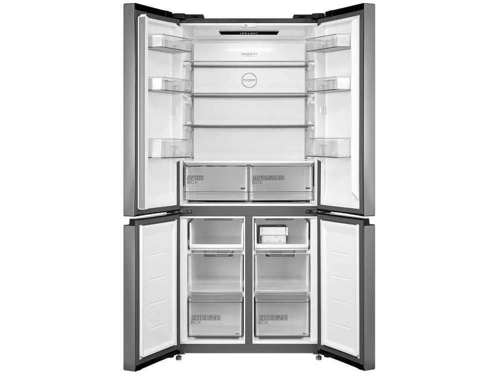 Geladeira/Refrigerador Midea Smart Frost Free French Door Prata 474L MD-RF691FGD463 Bivolt - 6