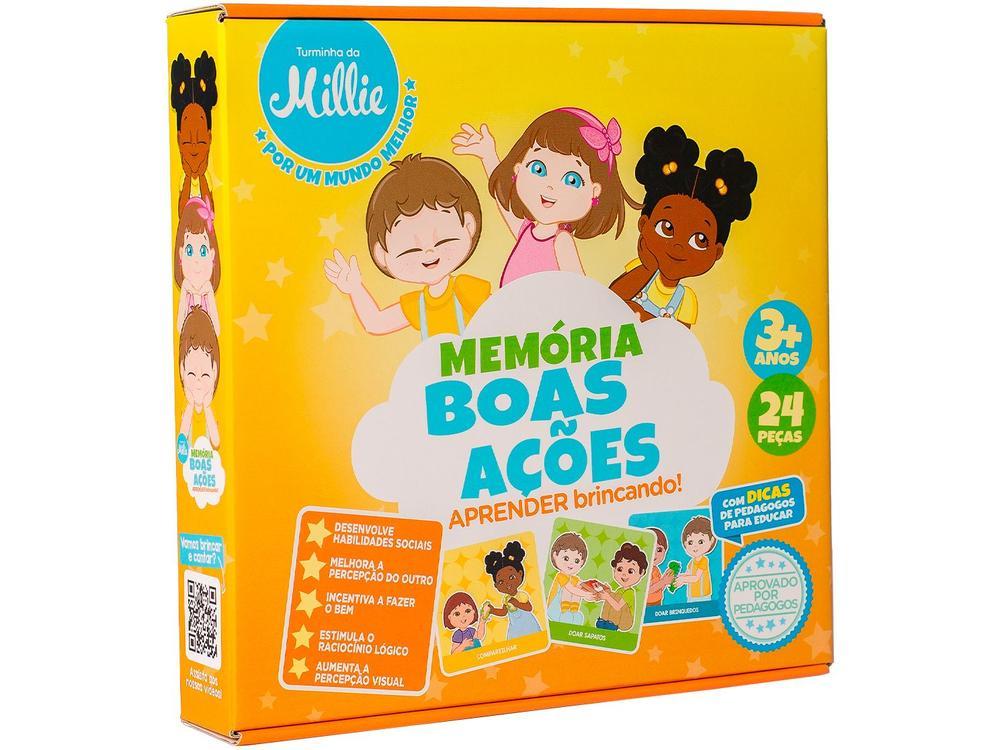 Jogo Memória Boas Ações Turminha da Millie - 1