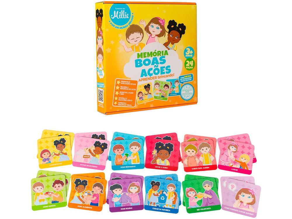 Jogo Memória Boas Ações Turminha da Millie - 3