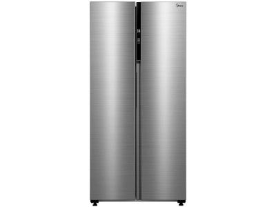 Geladeira/Refrigerador Midea Side by Side Prata 442L MDRS598FGA042