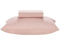 Jogo de Cama Solteiro 100% Algodão Karsten 160 Fios Matiza Rosa 2 Peças - 1